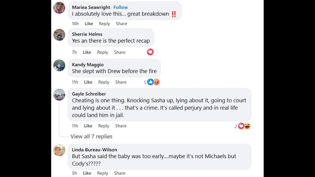 Fans voice their opinions about Michael and Willow (Image via Facebook/General Hospital Fans - Official)
